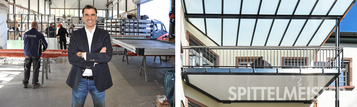 Balkonfertigung Alu Stahl Beton Systeme direkt aus Balkon Fabrik