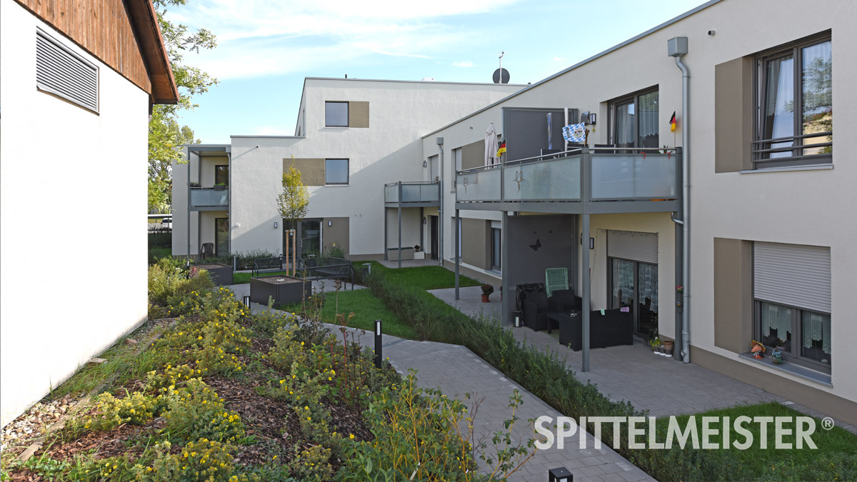 Senioren Wohnpark in Ansbach mit Balkon © Balkonbauer Spittelmeister Senioren Wohnpark in Ansbach mit Balkon