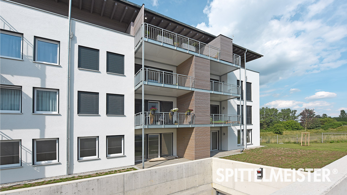 Spittelmeister Balkonsysteme Crailsheim © Balkonbauer Spittelmeister Spittelmeister Balkonsysteme am Neubau in Crailsheim