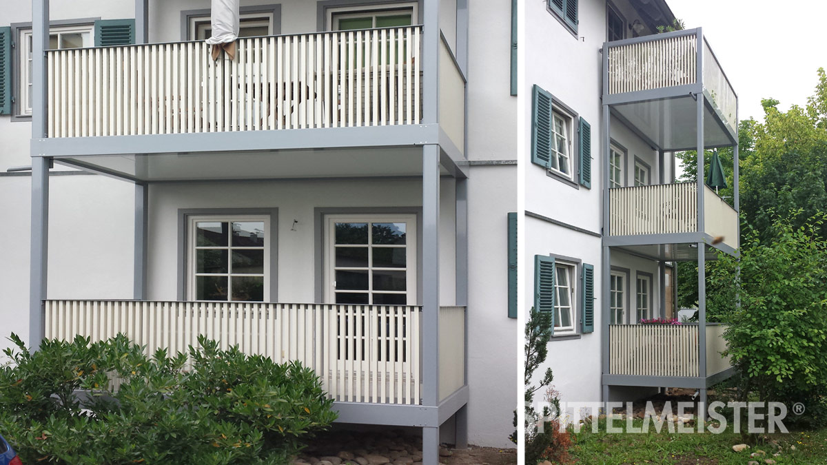Besondere Alu Balkongeländer an Spittelmeister Balkonsysteme Winterberg