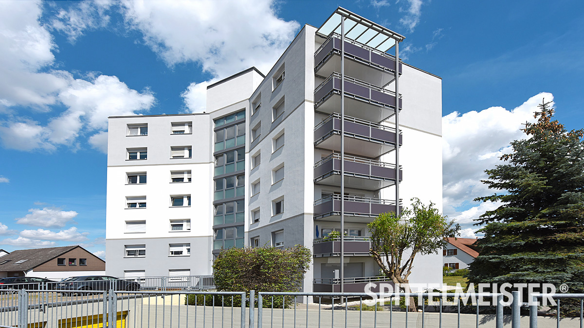 Balkon Oberasbach Hochhaus © Balkonbauer Spittelmeister Balkone aus Alu in Oberasbach Hochhaus