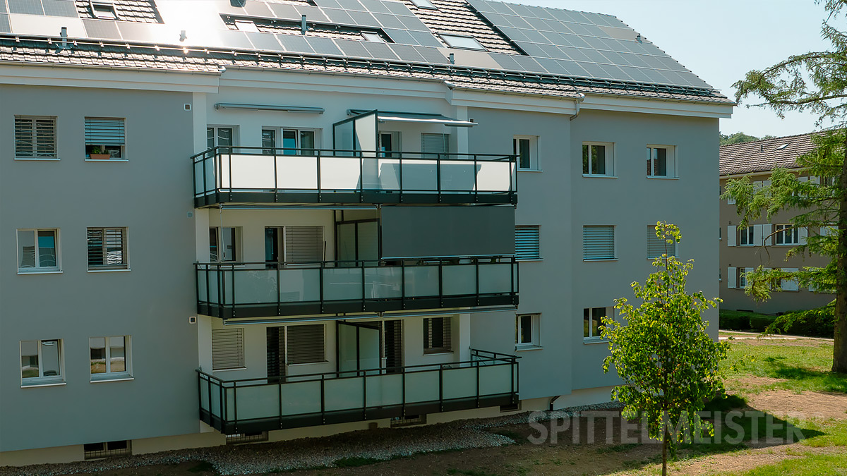 Schweiz Balkon bauen © Balkonbauer Spittelmeister Schweiz freitragende Balkone bauen