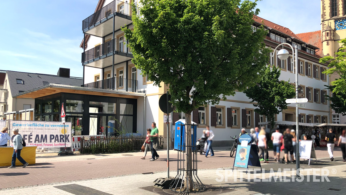 Immobilie mieten 76547 Sinzheim bei Baden-Baden Gasttstätte Restaurant Eiscafe Bäckerei in Sinzheim