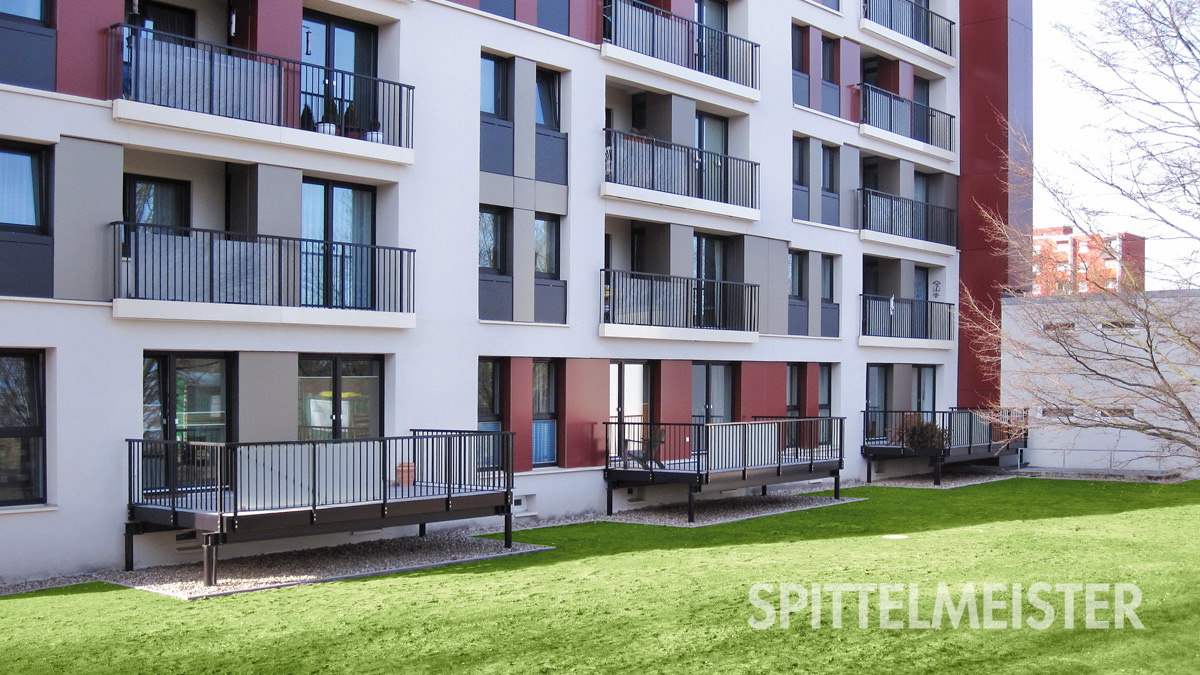 Balkone Hamburg aus Aluminium