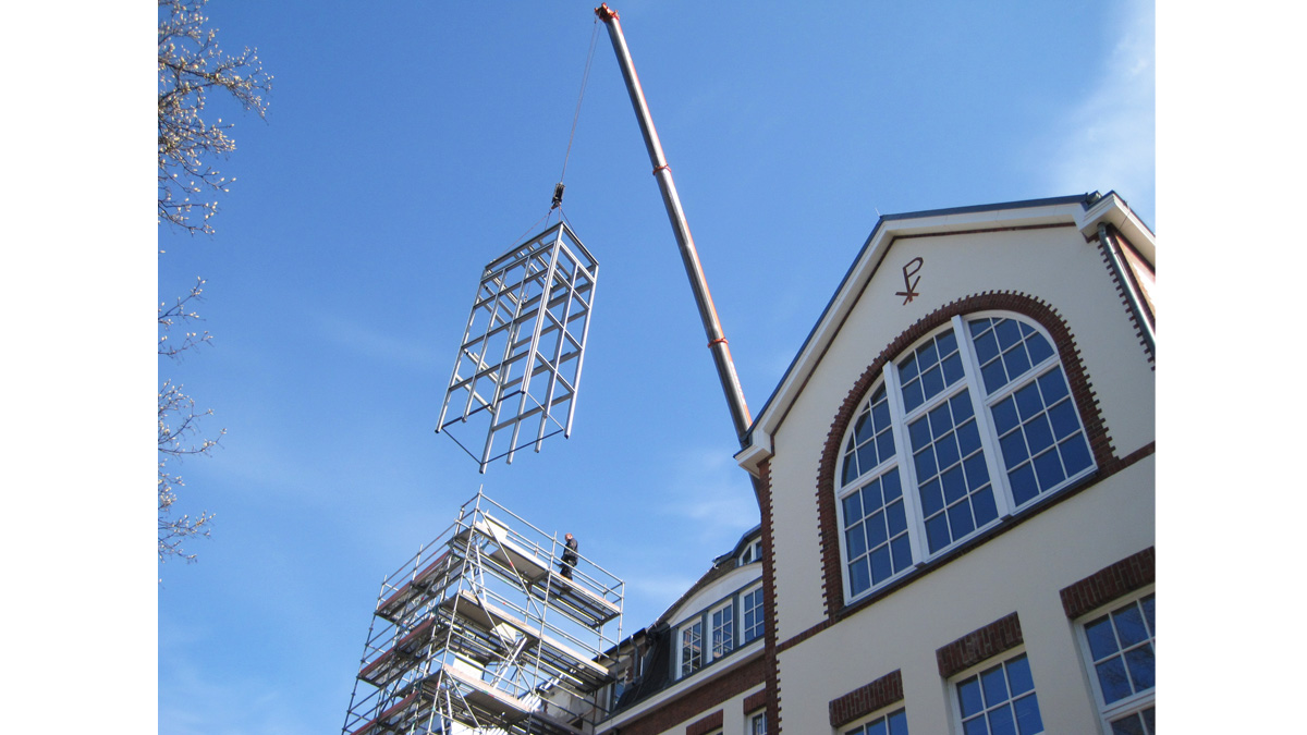 Aufzugsanlage an Hamburg Kunsthochschule