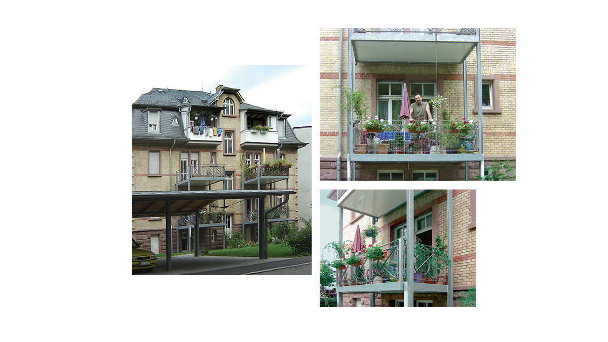 Dillweißenstein Anbaubalkon Stahlbalkon Dillweißenstein Anbaubalkon Stahlbalkon