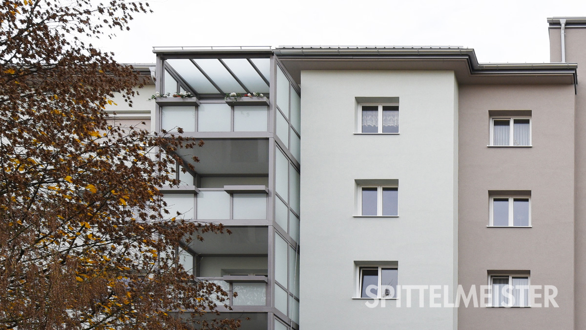 Loggia in Linz in Österreich von Spittelmeister