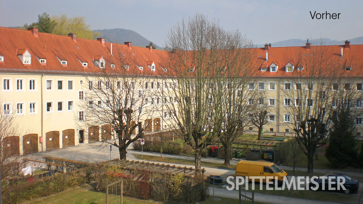 Balkone mit Trennwand in Linz Österreich