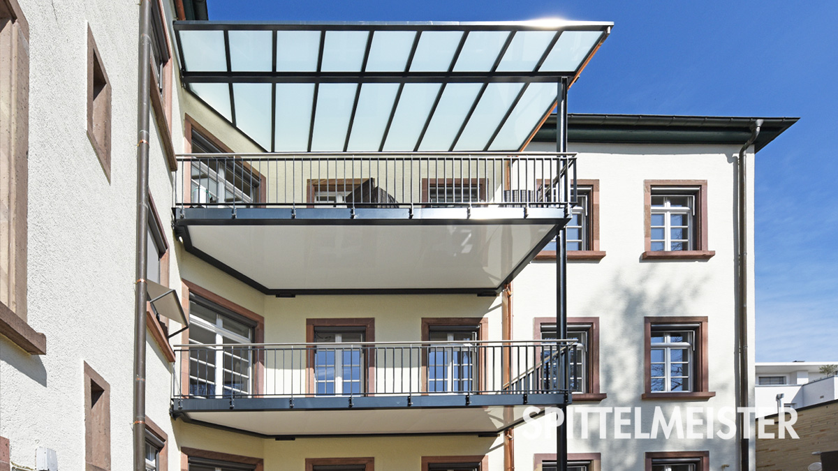 feuerverzinkte Stahlbalkone Balkone aus Stahl