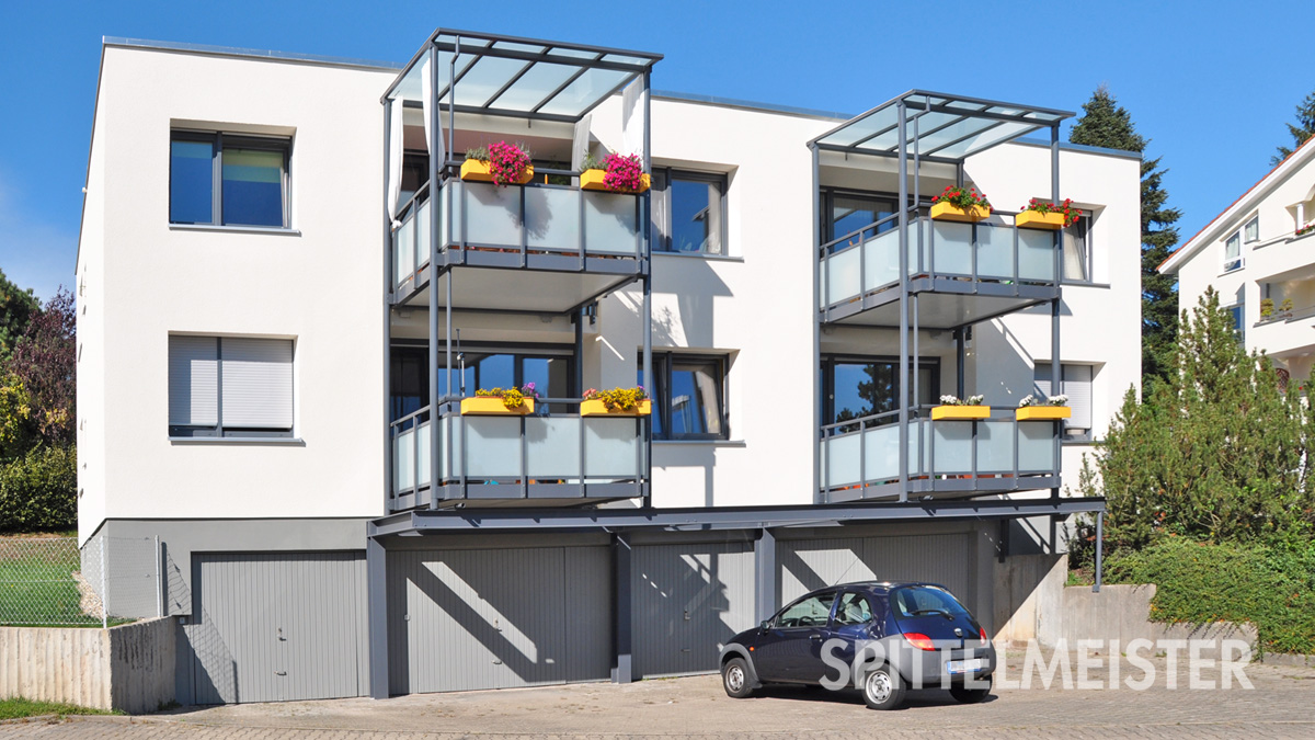 Balkone über Garagen © Balkonbauer Spittelmeister Balkone über Garagen als Fertigbalkone