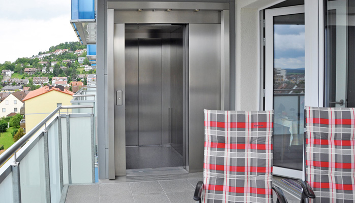 Balkon-Aufzug-Kombi nur vom Balkonbauer Spittelmeister